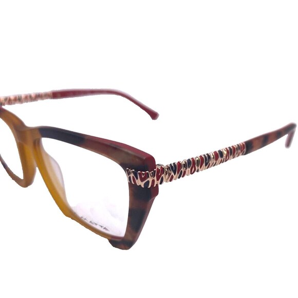 NEW LA MATTA LM3365 Eyeglass Frames Italy Frame 53-18-135 Case& Cloth - Picture 3 of 14